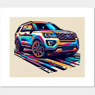 Ford Explorer Posters and Art